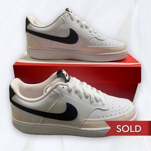 NEW Nike Court Soft Pink/White